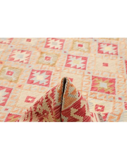 Tappeto Kilim Afghanistan marrone beige 216x303