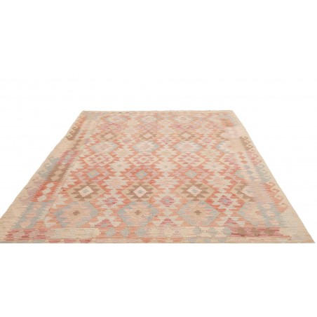 Tappeto Kilim Afghanistan marrone beige 204x287