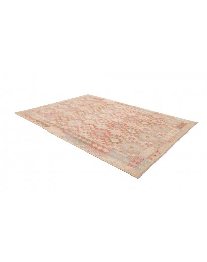Tappeto Kilim Afghanistan marrone beige 204x287