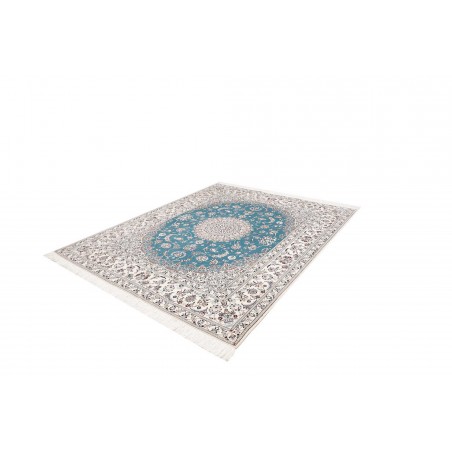 Tappeto Nain 6La Persia bianco verde 205x256