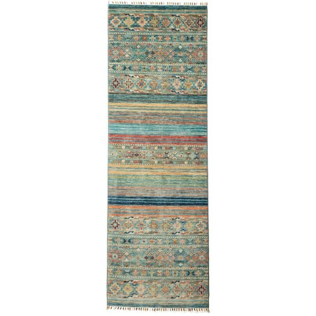 Tappeto Rubin Pakistan verde marrone 79x240