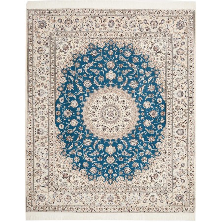 Tappeto Nain 6La Persia bianco grigio 213x255