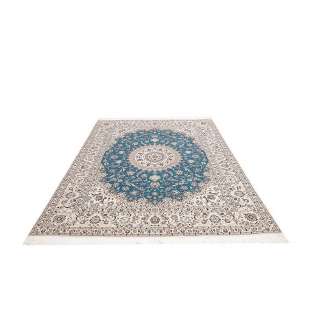 Tappeto Nain 6La Persia bianco grigio 213x255