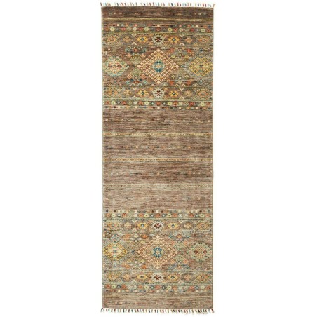 Tappeto Rubin Pakistan bianco grigio 72x202