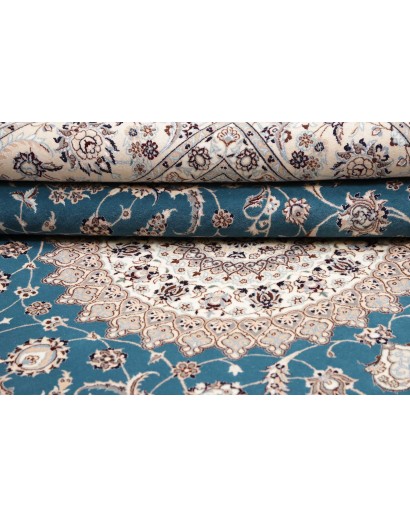 Tappeto Nain 6La Persia bianco grigio 213x255