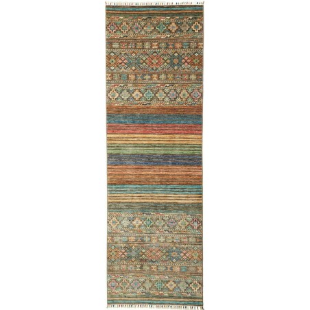 Tappeto Rubin Pakistan bianco marrone 80x254