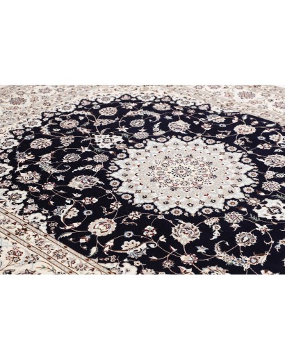 Tappeto Nain 6La Persia blu 205x261