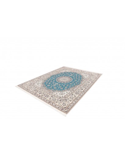 Tappeto Nain 6La Persia bianco verde 207x250