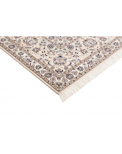 Tappeto Nain 6La Persia bianco verde 207x250