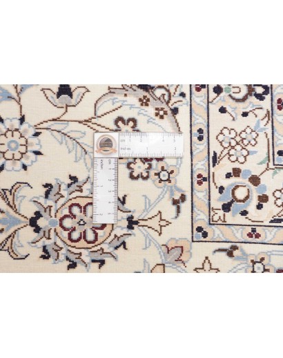 Tappeto Nain 6La Persia bianco verde 207x250