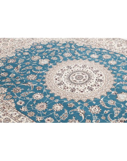 Tappeto Nain 6La Persia bianco grigio 213x260