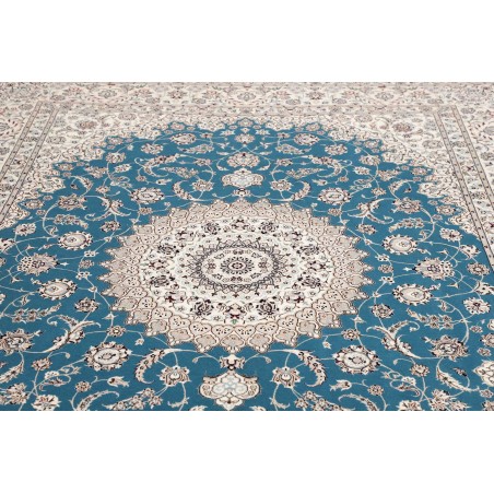 Tappeto Nain 6La Persia bianco grigio 213x260