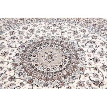 Tappeto Nain 6La Persia bianco blu 250x250