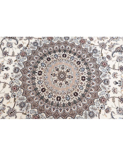 Tappeto Nain 6La Persia bianco blu 250x250