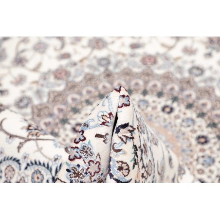 Tappeto Nain 6La Persia bianco blu 250x250