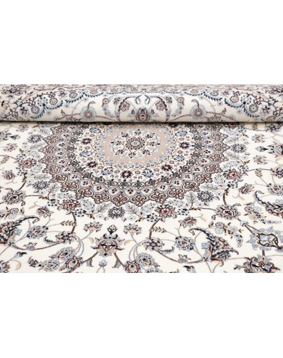 Tappeto Nain 6La Persia bianco blu 250x250