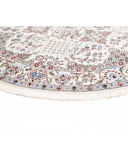 Tappeto Nain 6La Persia bianco blu 194x205