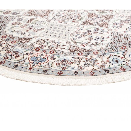 Tappeto Nain 6La Persia bianco blu 194x205