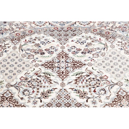 Tappeto Nain 6La Persia bianco blu 194x205