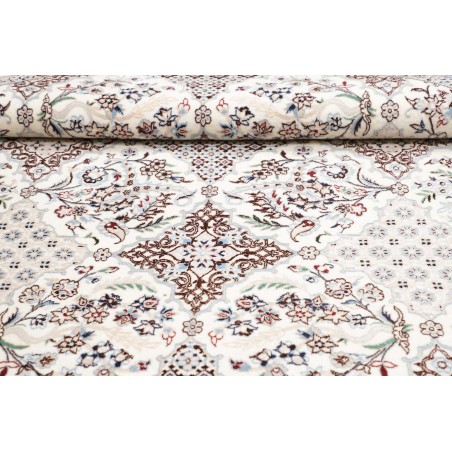 Tappeto Nain 6La Persia bianco blu 194x205