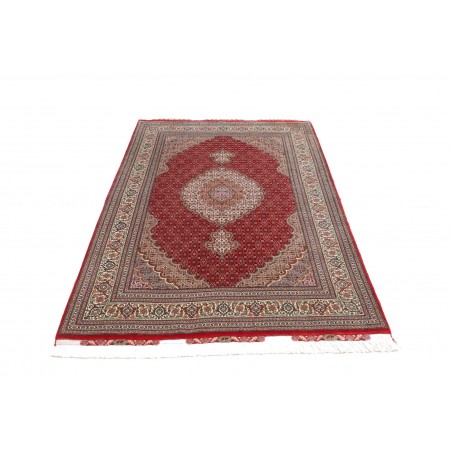 Tappeto Tabriz 50 Raj Mahi Persia azzurro bianco 120x200