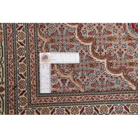 Tappeto Tabriz 50 Raj Mahi Persia azzurro bianco 120x200