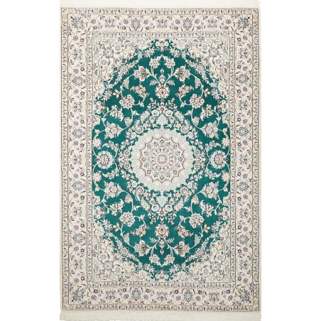 Tappeto Nain 9La Persia bianco grigio 130x202