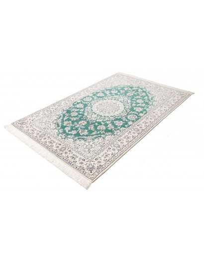 Tappeto Nain 9La Persia bianco grigio 130x202