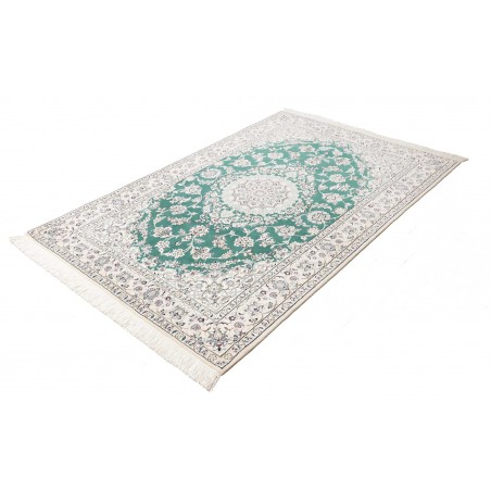 Tappeto Nain 9La Persia bianco grigio 130x202