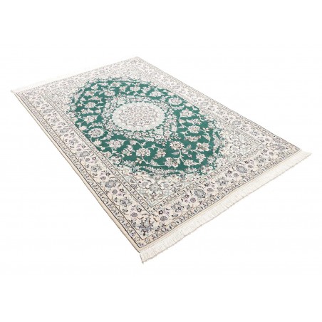 Tappeto Nain 9La Persia bianco grigio 130x202