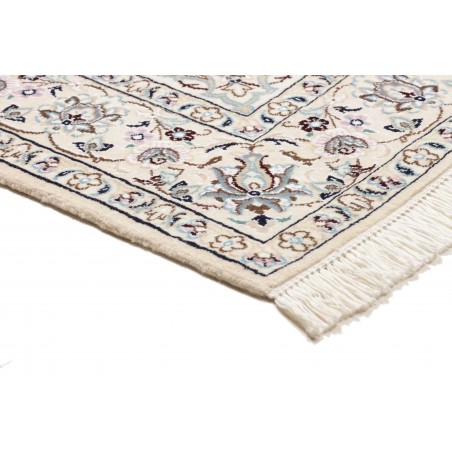 Tappeto Nain 9La Persia bianco grigio 130x202