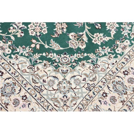 Tappeto Nain 9La Persia bianco grigio 130x202