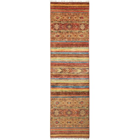Tappeto Samarkand Pakistan arancione grigio 81x299