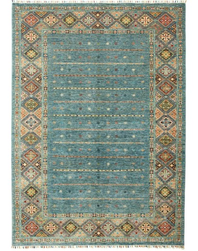 Tappeto Rubin Pakistan bianco giallo 170x237