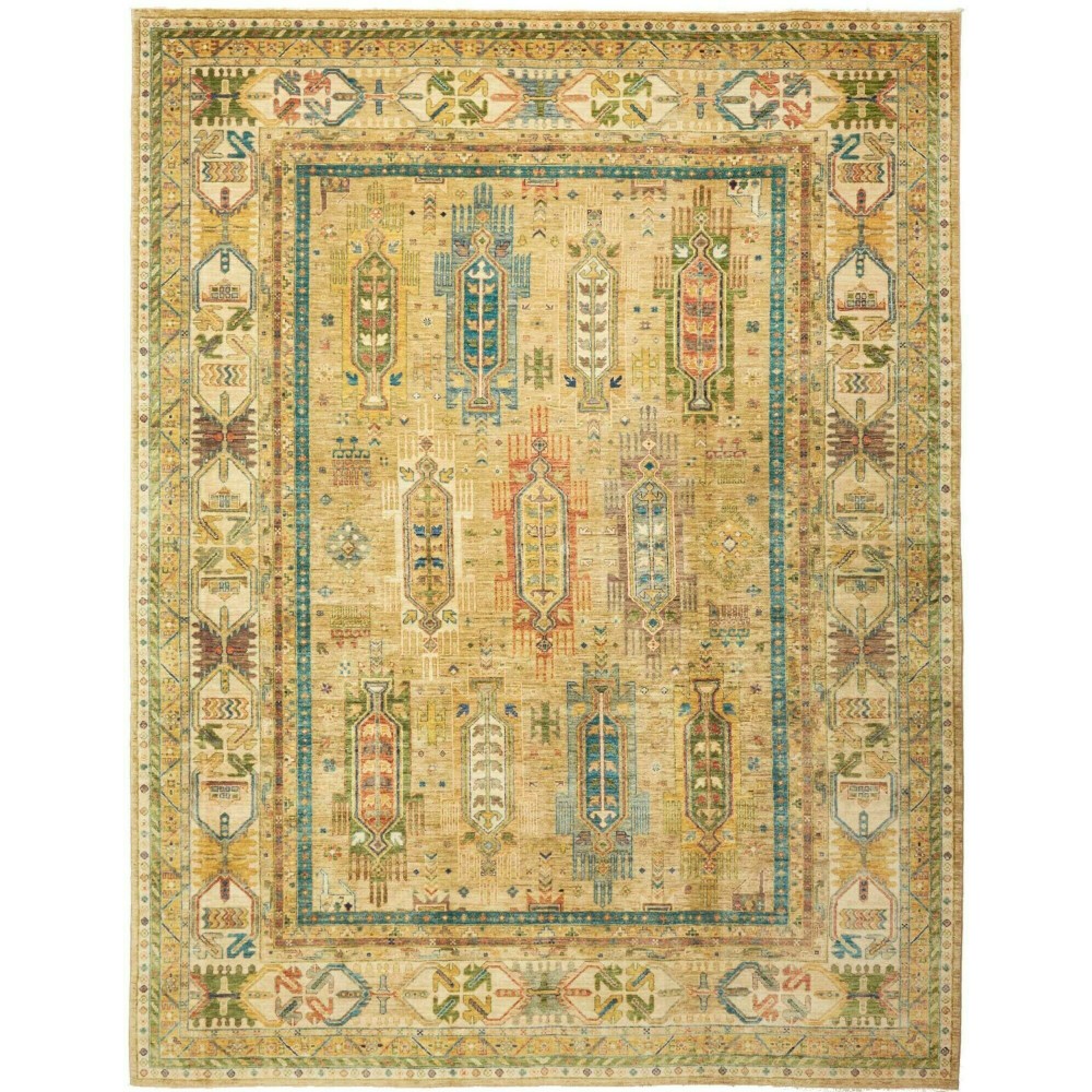 Tappeto Tribal Pakistan marrone 254x332 Tappeto Tribal Pakistan marrone 254x332