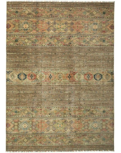 Tappeto Rubin Pakistan bianco azzurro 248x344