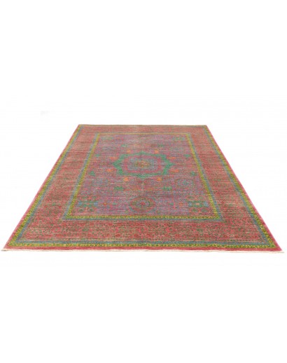 Tappeto Mamlouk Pakistan bianco azzurro 178x231