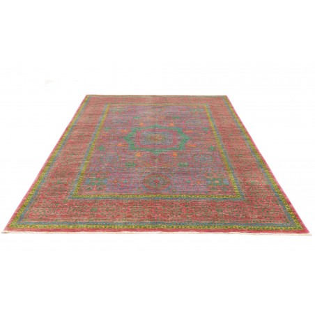 Tappeto Mamlouk Pakistan bianco azzurro 178x231