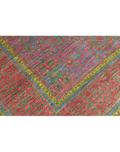 Tappeto Mamlouk Pakistan bianco azzurro 178x231