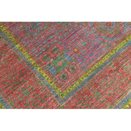 Tappeto Mamlouk Pakistan bianco azzurro 178x231