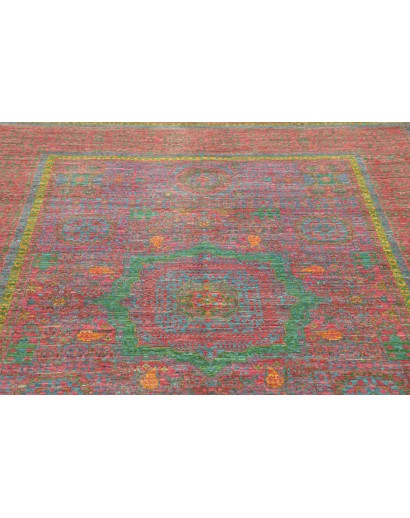 Tappeto Mamlouk Pakistan bianco azzurro 178x231