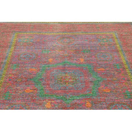 Tappeto Mamlouk Pakistan bianco azzurro 178x231