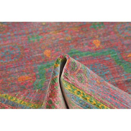 Tappeto Mamlouk Pakistan bianco azzurro 178x231