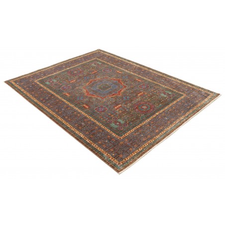 Tappeto Mamlouk Pakistan azzurro arancione 156x205