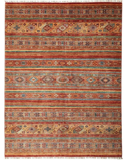 Tappeto Samarkand Pakistan rosso marrone 210x280