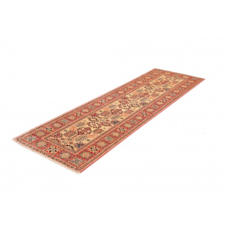 Tappeto Kazak Fine Pakistan arancione grigio 76x244