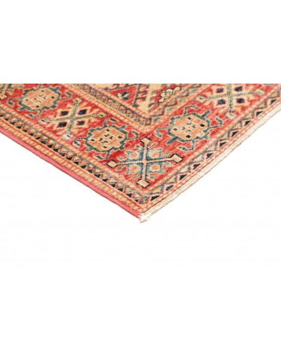 Tappeto Kazak Fine Pakistan arancione grigio 76x244