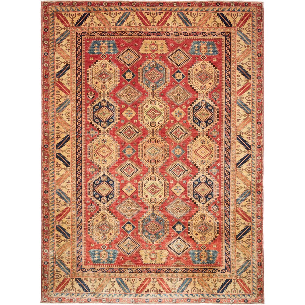 Tappeto Kazak Fine Pakistan arancione 267x362