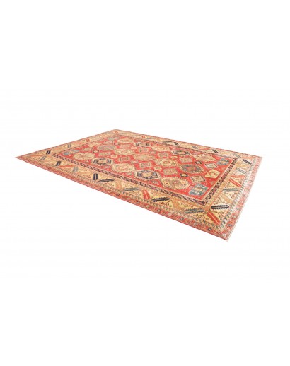 Tappeto Kazak Fine Pakistan arancione 267x362
