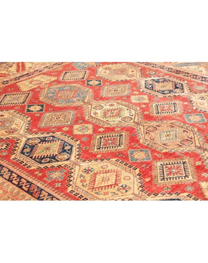 Tappeto Kazak Fine Pakistan arancione 267x362